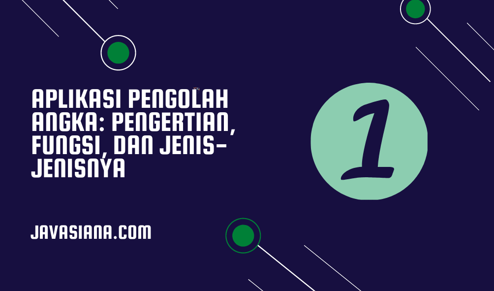 Aplikasi Pengolah Angka