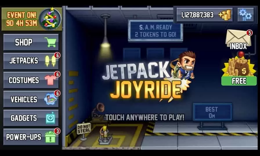 Preview Jetpack Joyride Mod Apk