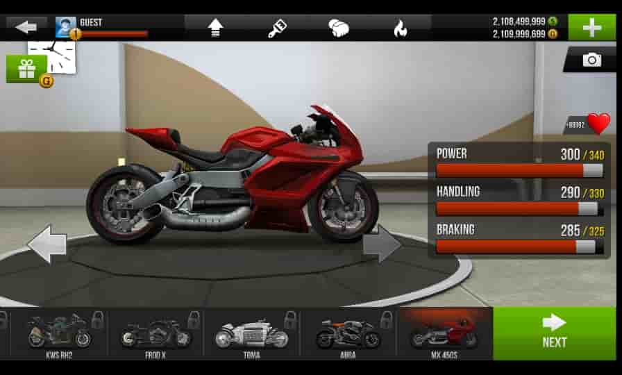 Preview Traffic Rider Mod Apk