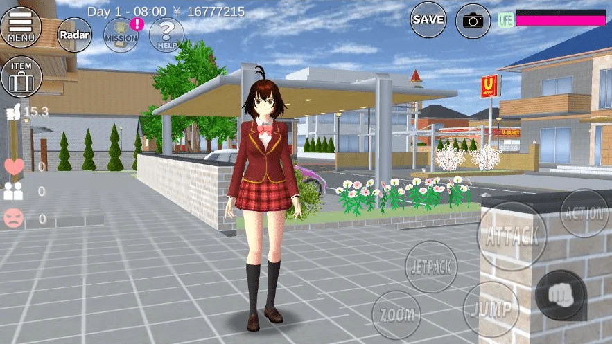 Sakura School Simulator Mod Apk