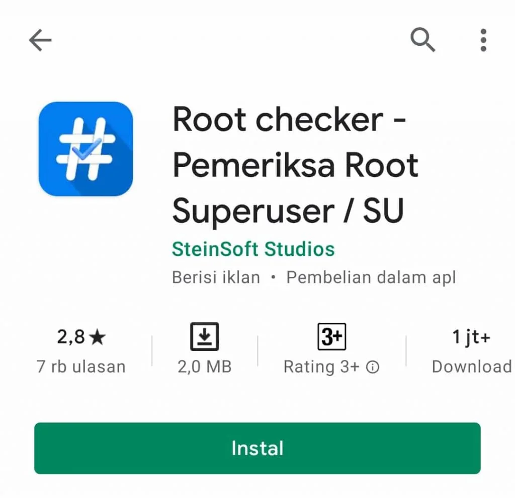 Cara Mengecek Akses Root Hp