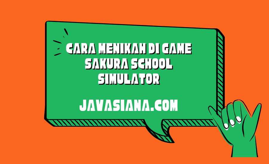 Cara Menikah di Game Sakura School Simulator