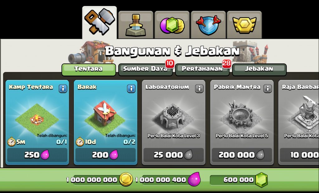 Clash of Clans Mod Apk Terbaru 2021