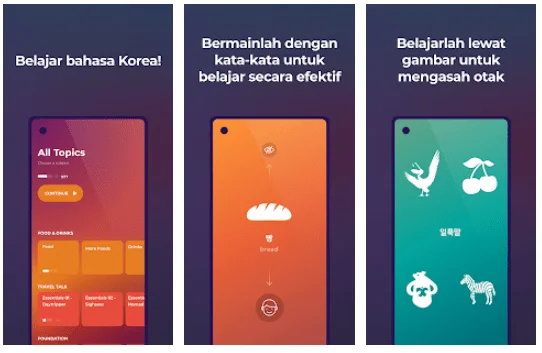 Drops Belajar bahasa Korea