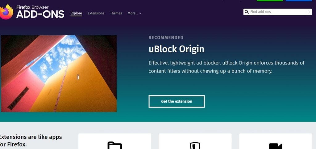 Menggunakan Tombol Download Add On Firefox
