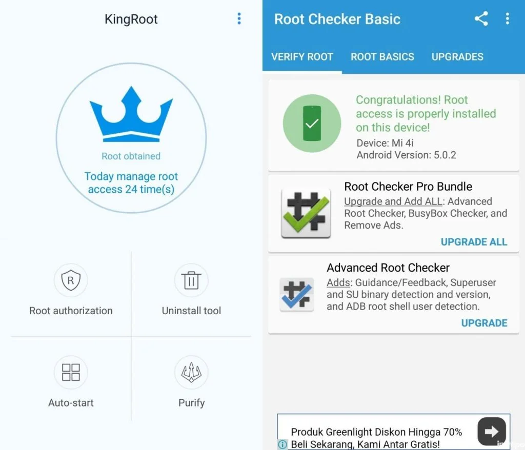 Cara Root HP Android
