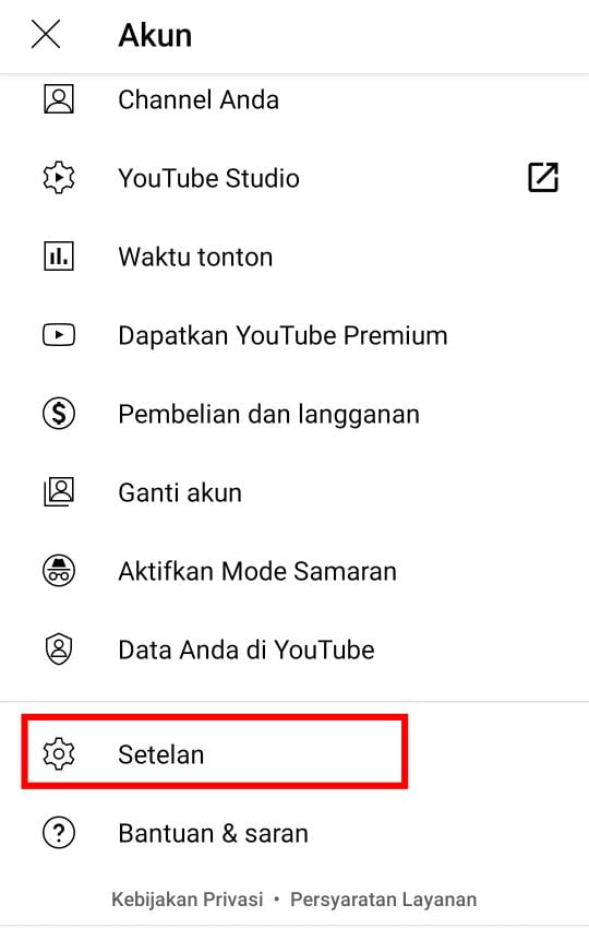 Cara Setting Youtube Untuk Anak