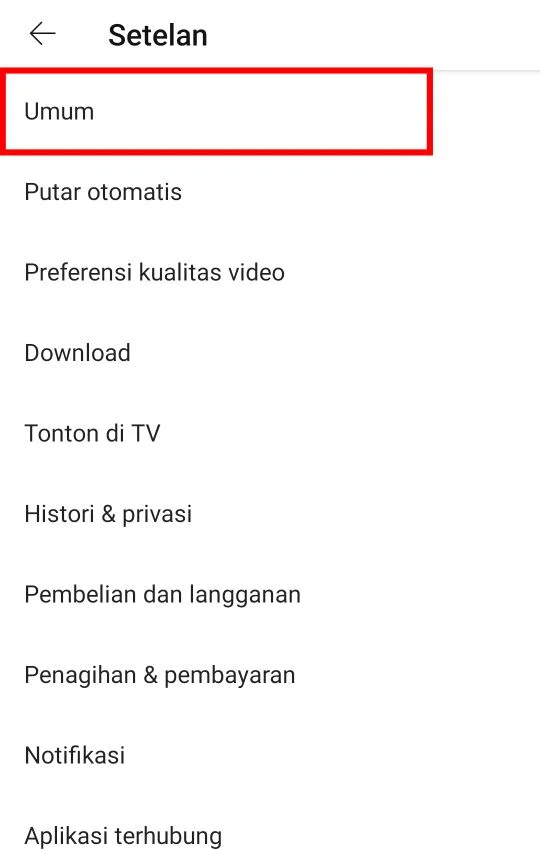 Cara Setting Youtube Untuk Anak