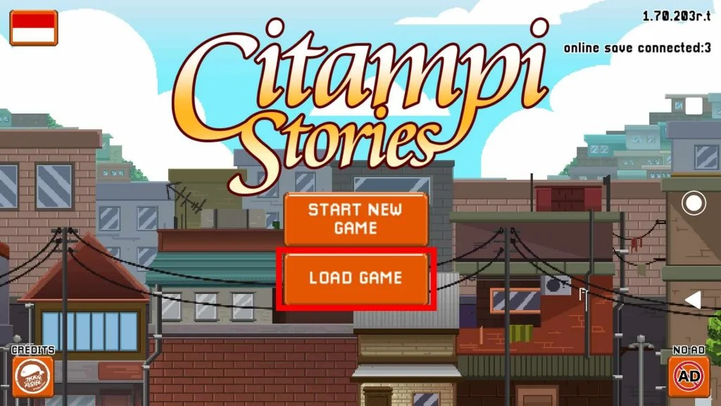 Cara Menggunakan Save Data di Game Citampi Stories