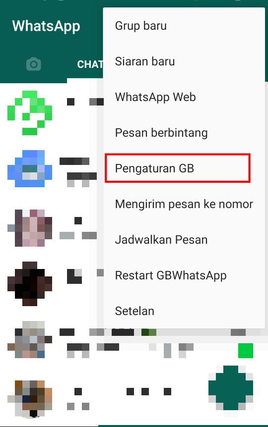 Cara Memperbarui GB Whatsapp