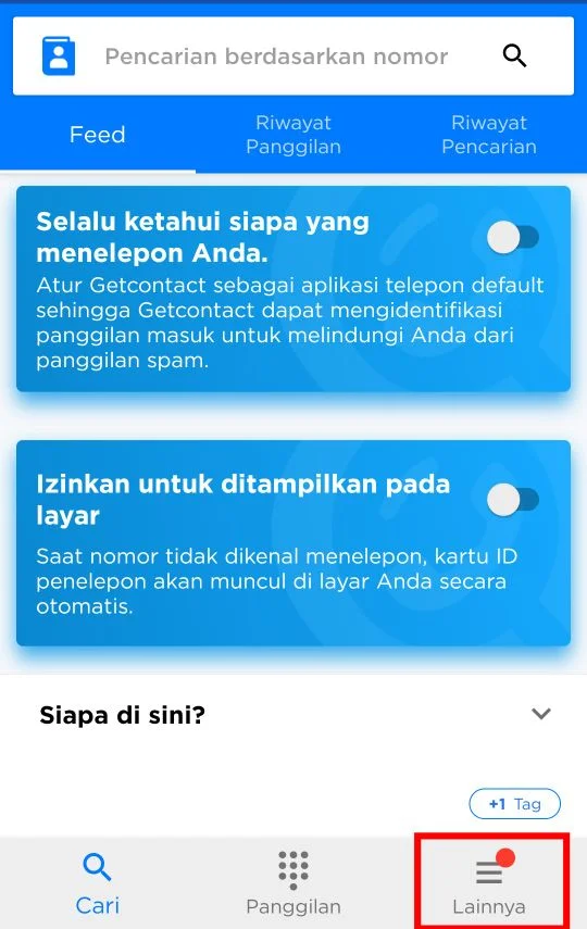 Cara Menghapus Akun Get Contact