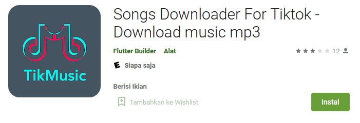 5+ Cara Download Lagu MP3 TikTok Termudah (2021) - Javasiana.com
