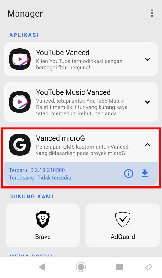 Cara Install Youtube Vanced