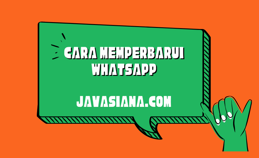 Cara Memperbarui Whatsapp