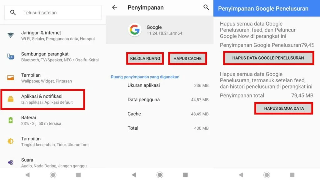 Cara Mengatasi Google Terus Berhenti