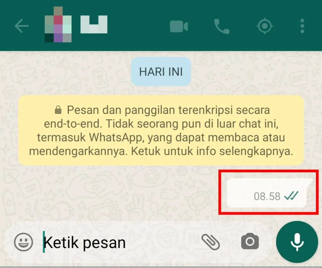 Cara Mengirim Pesan Kosong di Wa
