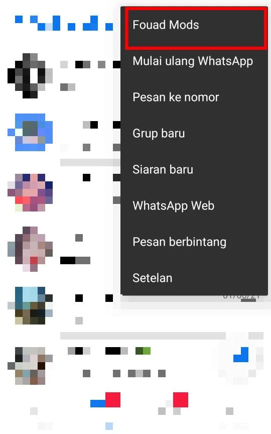 Cara Mengubah Warna Whatsapp