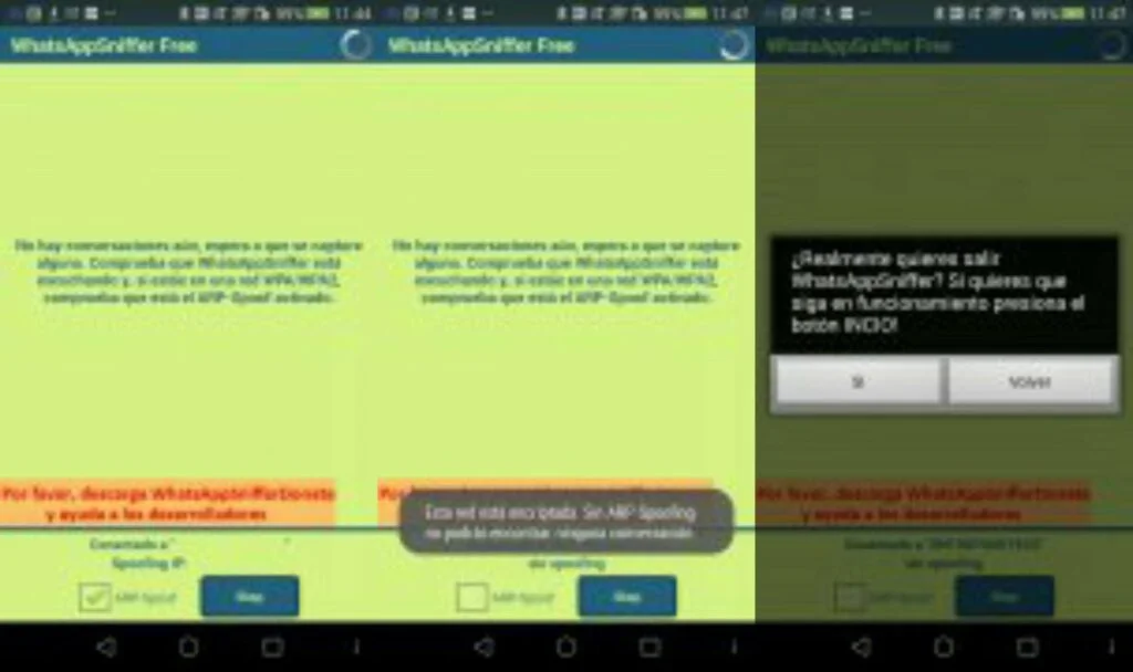 Whatsapp Sniffer