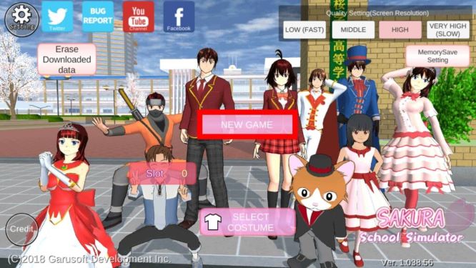 Cara Memasukkan ID Sakura School Simulator