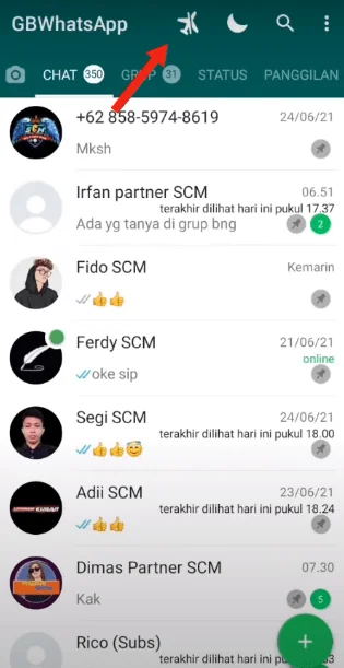 Cara Menonaktifkan GB Whatsapp