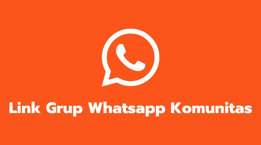 Link Grup Whatsapp Komunitas
