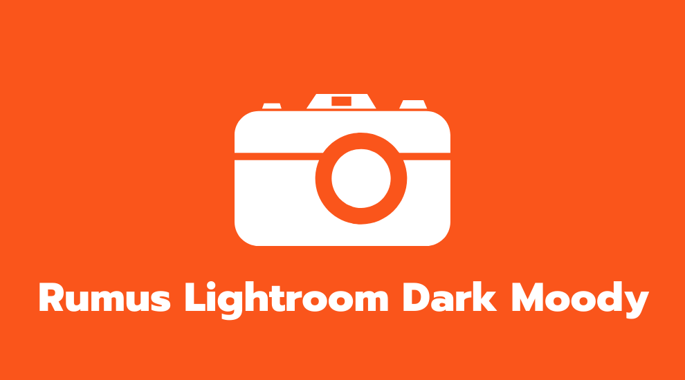 Rumus Lightroom Dark Moody