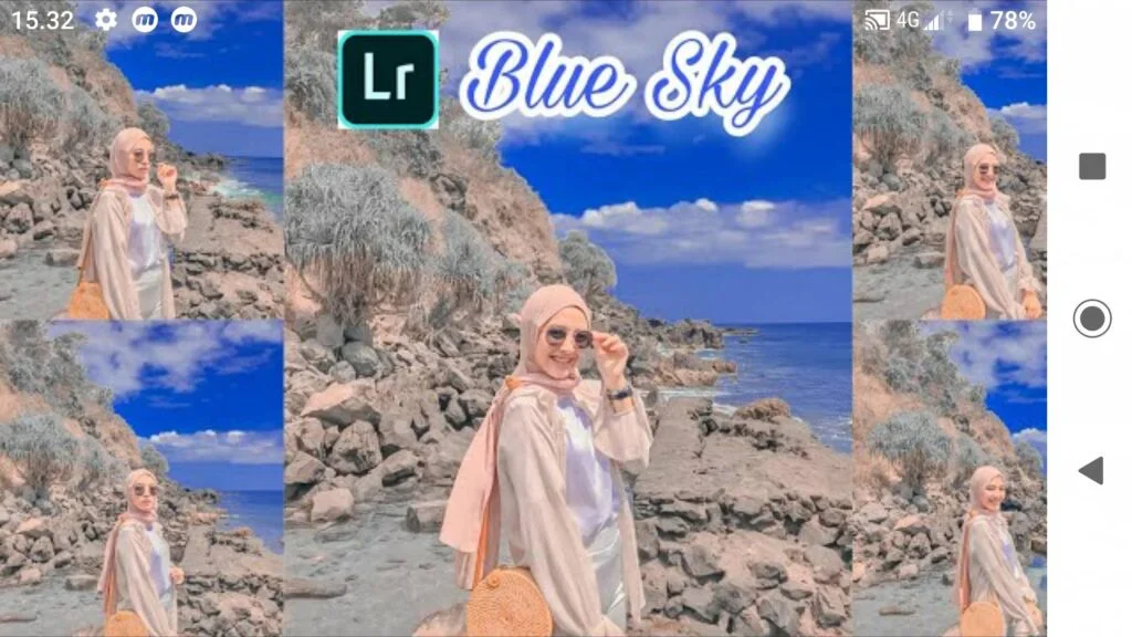 Rumus Lightroom Langit Biru