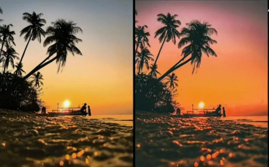 Rumus Lightroom Senja