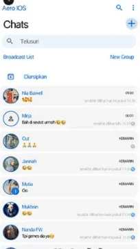 Tema WhatsApp Aero