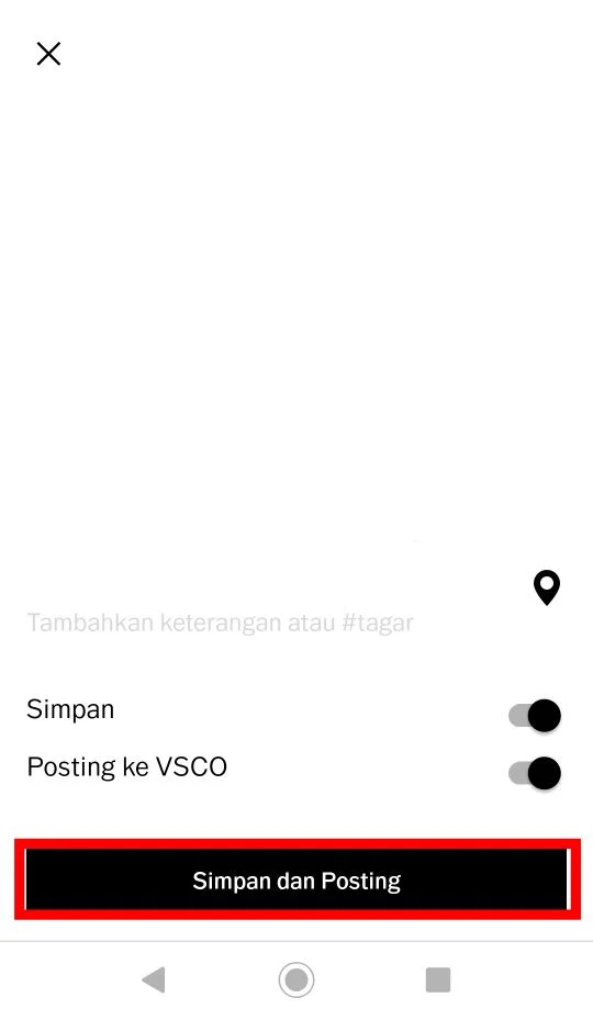 Cara Mengedit Foto di VSCO
