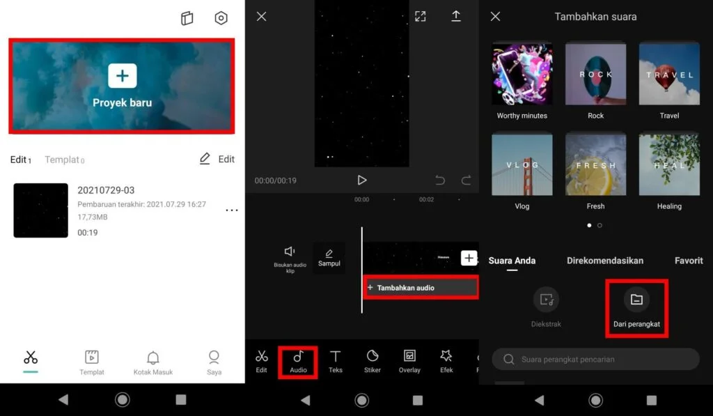 Cara Membuat Suara Google di CapCut
