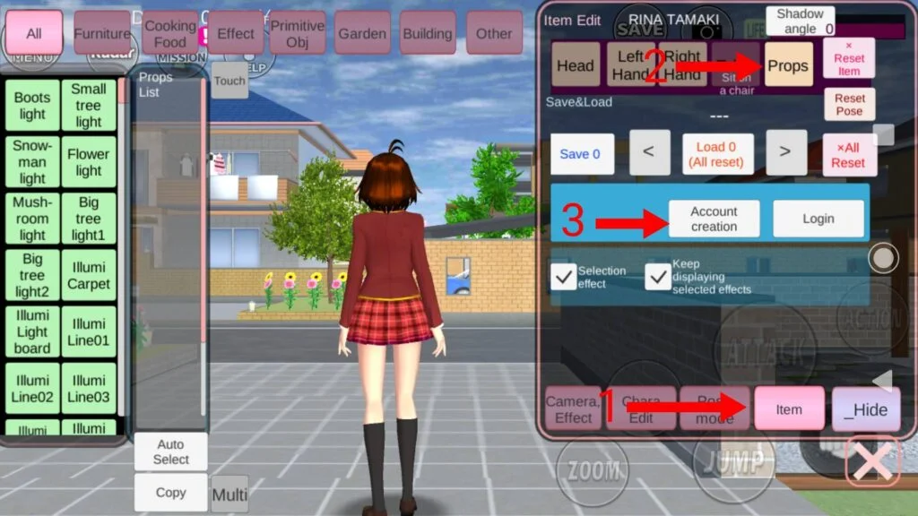 Cara Memasang ID di Sakura School Simulator