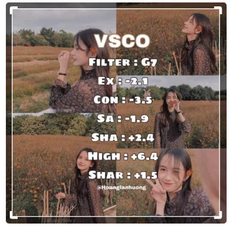 Rumus VSCO Pemandangan Alam