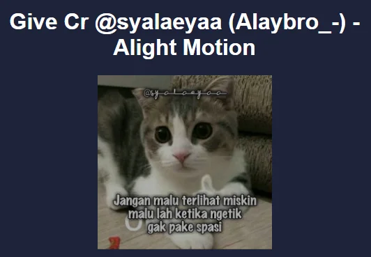 Preset Alight Motion Gelombang
