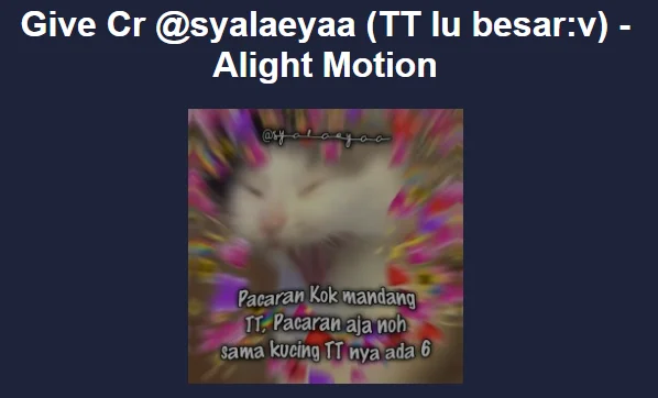 Preset Alight Motion Gelombang