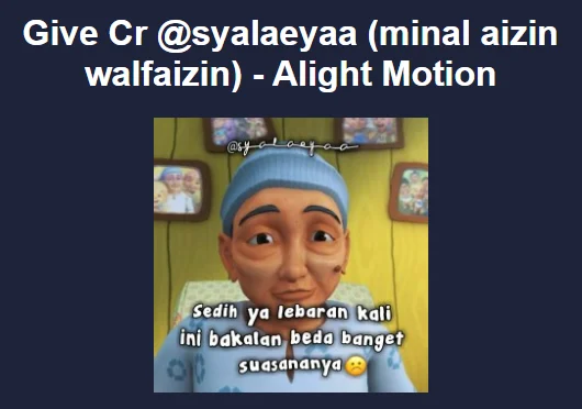 Preset Alight Motion Gelombang