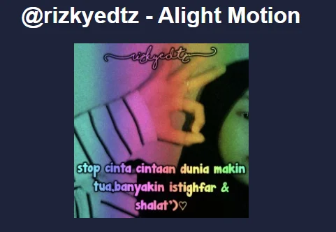 Preset Alight Motion Gelombang