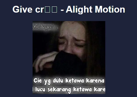 Preset Alight Motion Gelombang