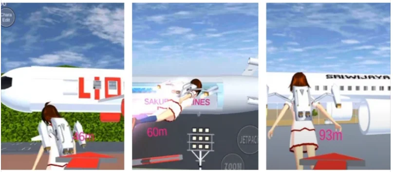 Kumpulan ID Sakura School Simulator Bandara Pesawat