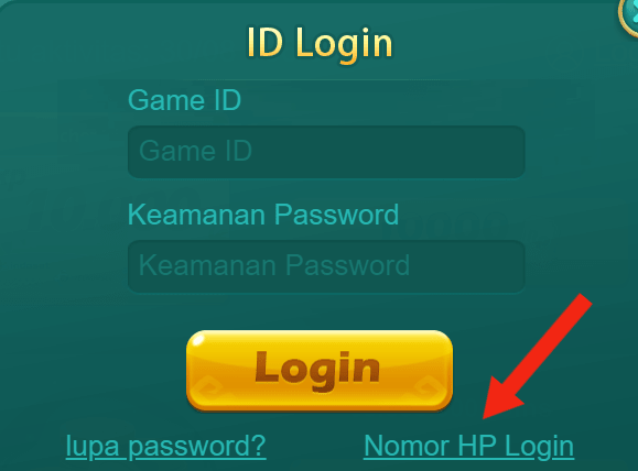 Cara Ganti Password Higgs Domino
