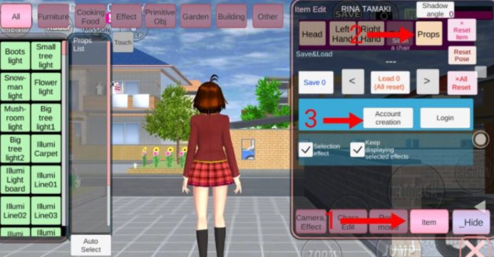 Cara Membuat ID di Sakura School Simulator