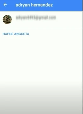 Cara Menghapus Family Link