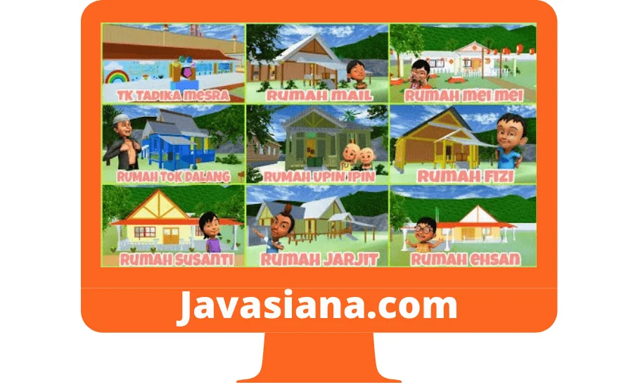 ID Rumah Upin Ipin di Sakura School Simulator
