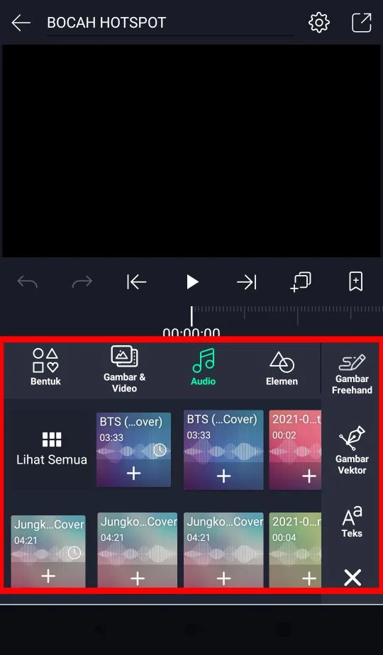 Tutorial Cara Bikin Video Jedag Jedug di Alight Motion