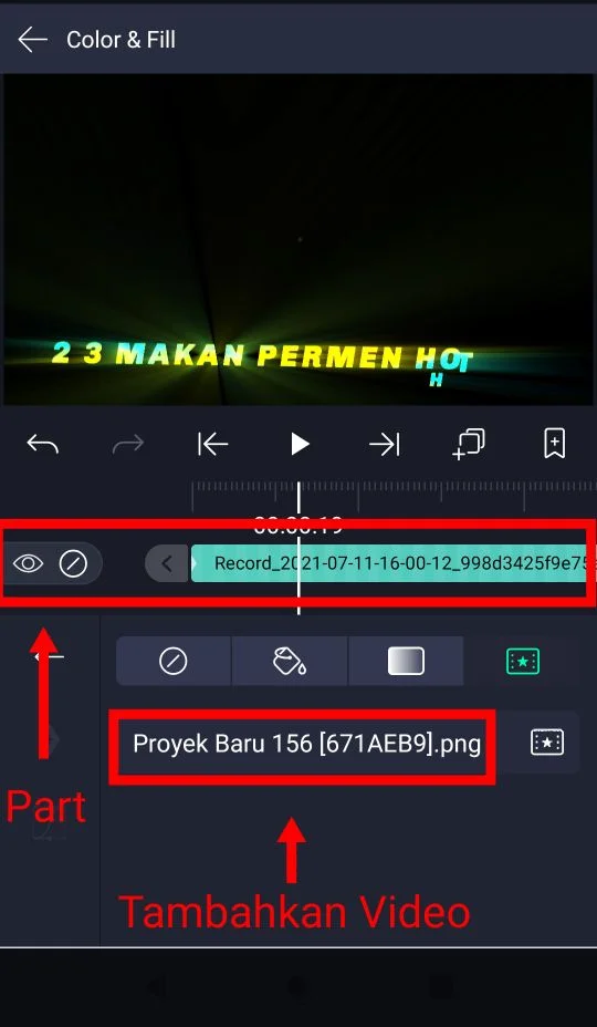 Tutorial Cara Bikin Video Jedag Jedug di Alight Motion