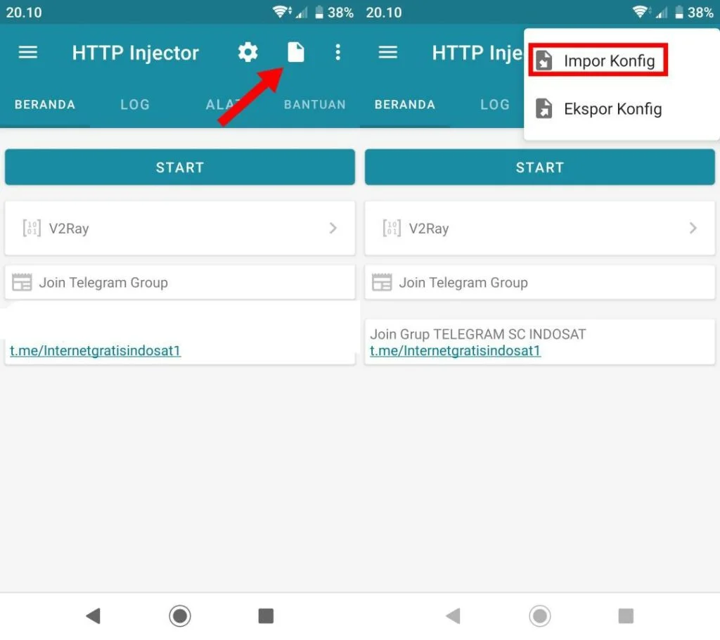 Config HTTP Injector Telkomsel