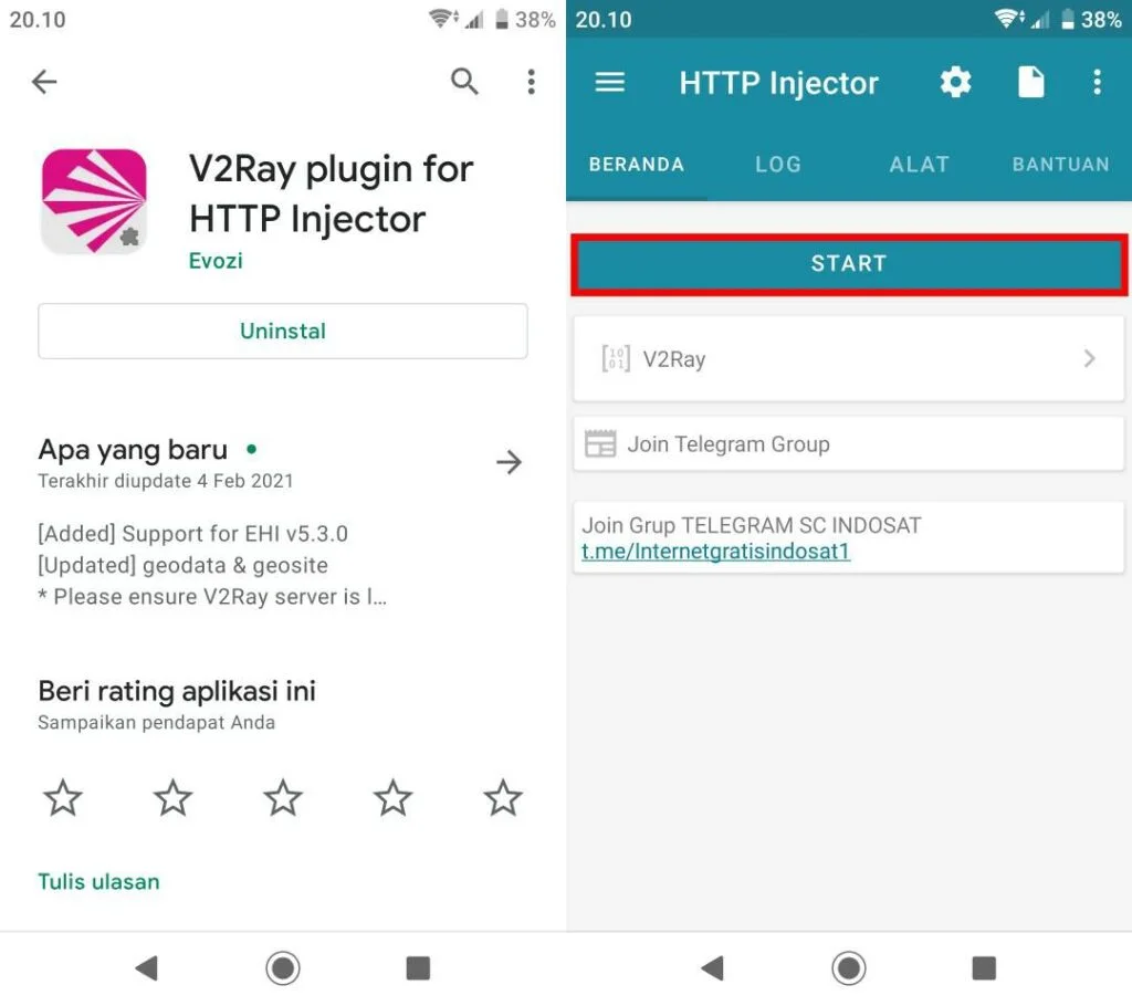 Config HTTP Injector Telkomsel