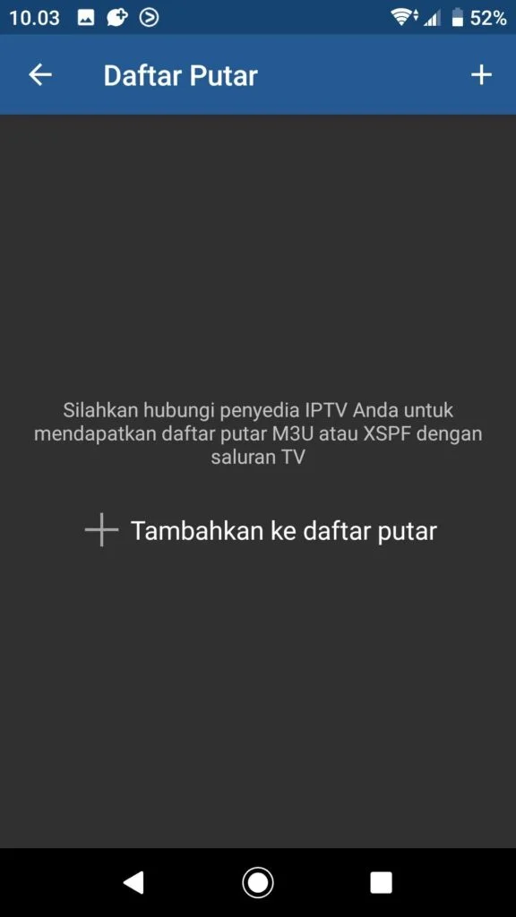 Cara Setting Aplikasi IPTV
