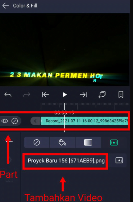 Cara Menggunakan Preset Alight Motion