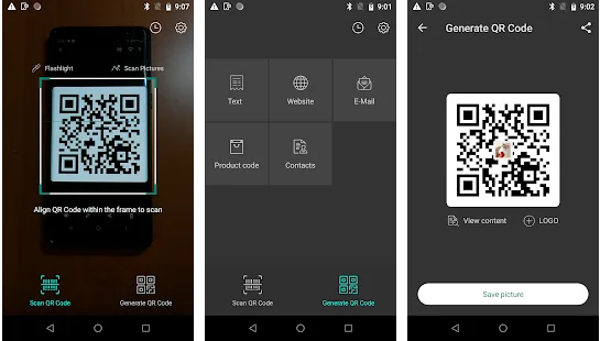 Pembaca Kode QR Preset